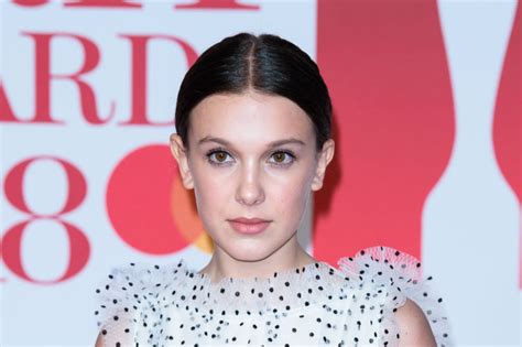 millie bobby brown dior